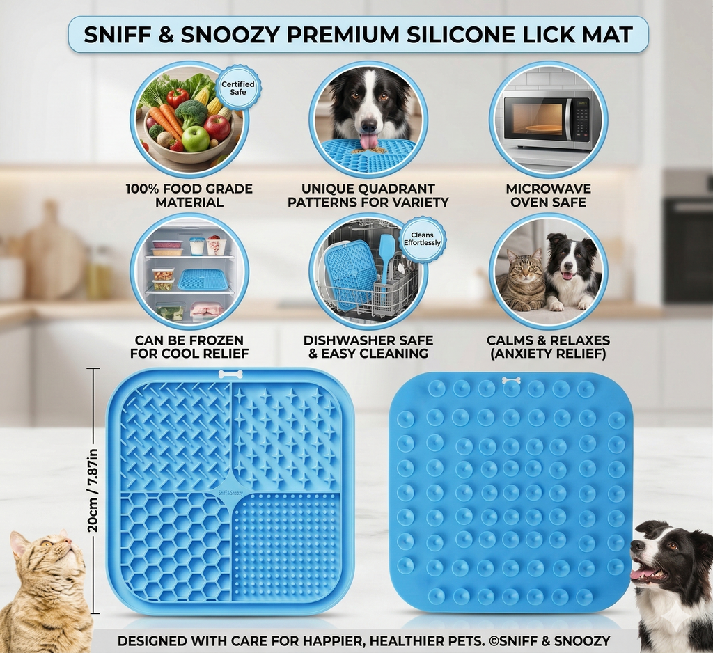 Cat & Dog Lick mat + Scraper