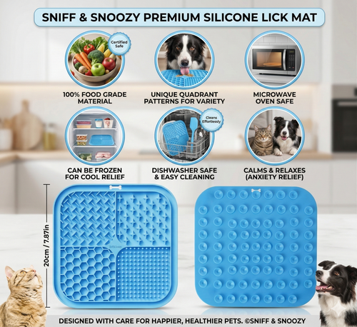 Cat & Dog Lick mat + Scraper