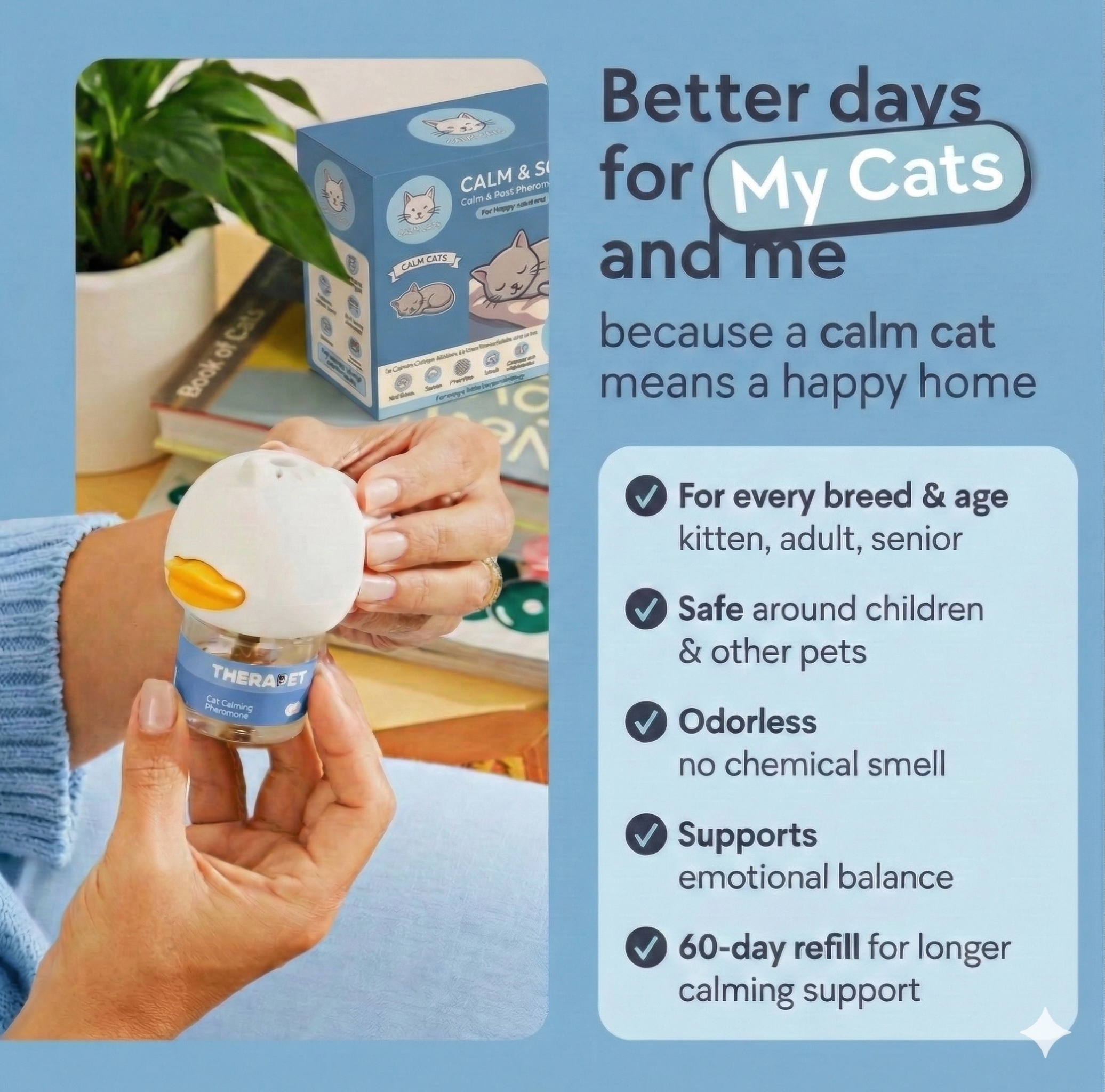 Sniff & Snoozy Cat Refills