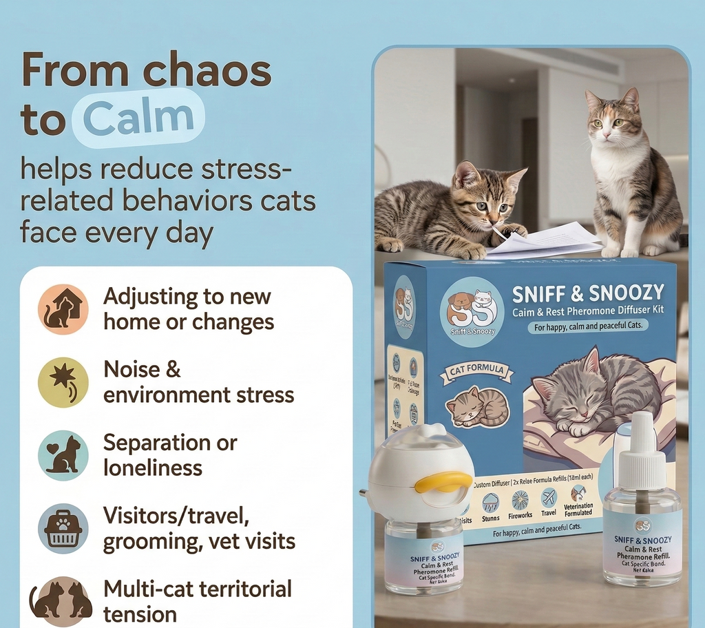 Cats Calming Diffuser Kit
