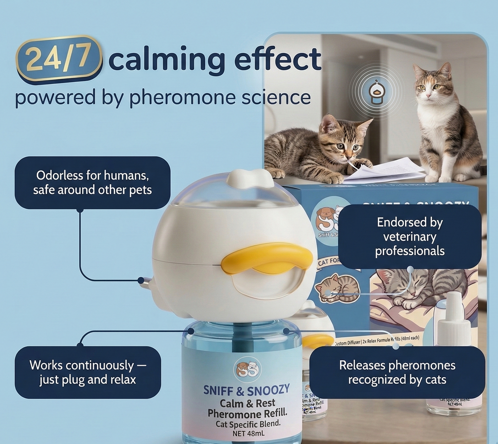 Cats Calming Diffuser Kit