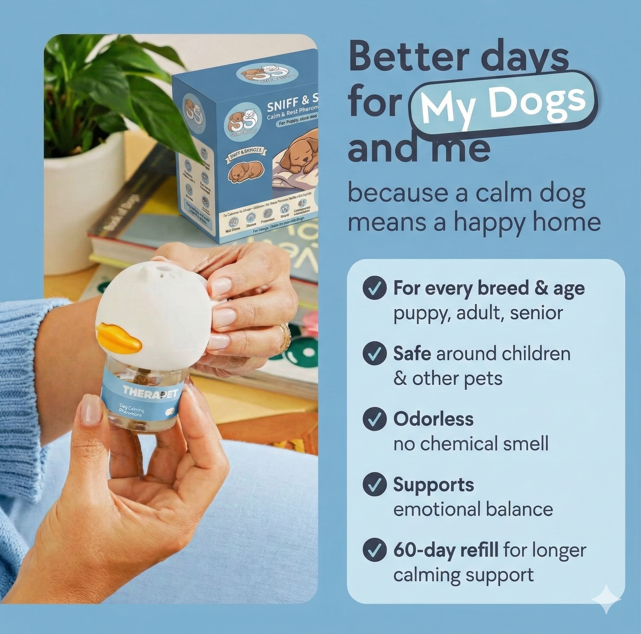 Dogs Calming Diffuser Kit