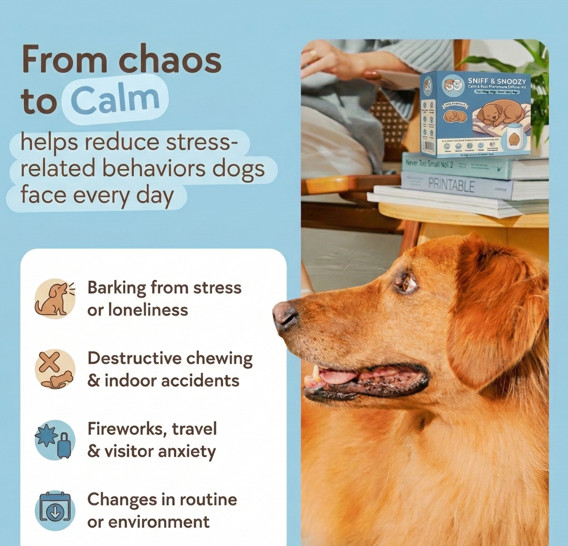 Dogs Calming Diffuser Kit